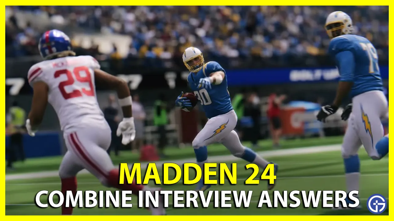 All Madden 24 Combine Interview Answers for Superstar Mode