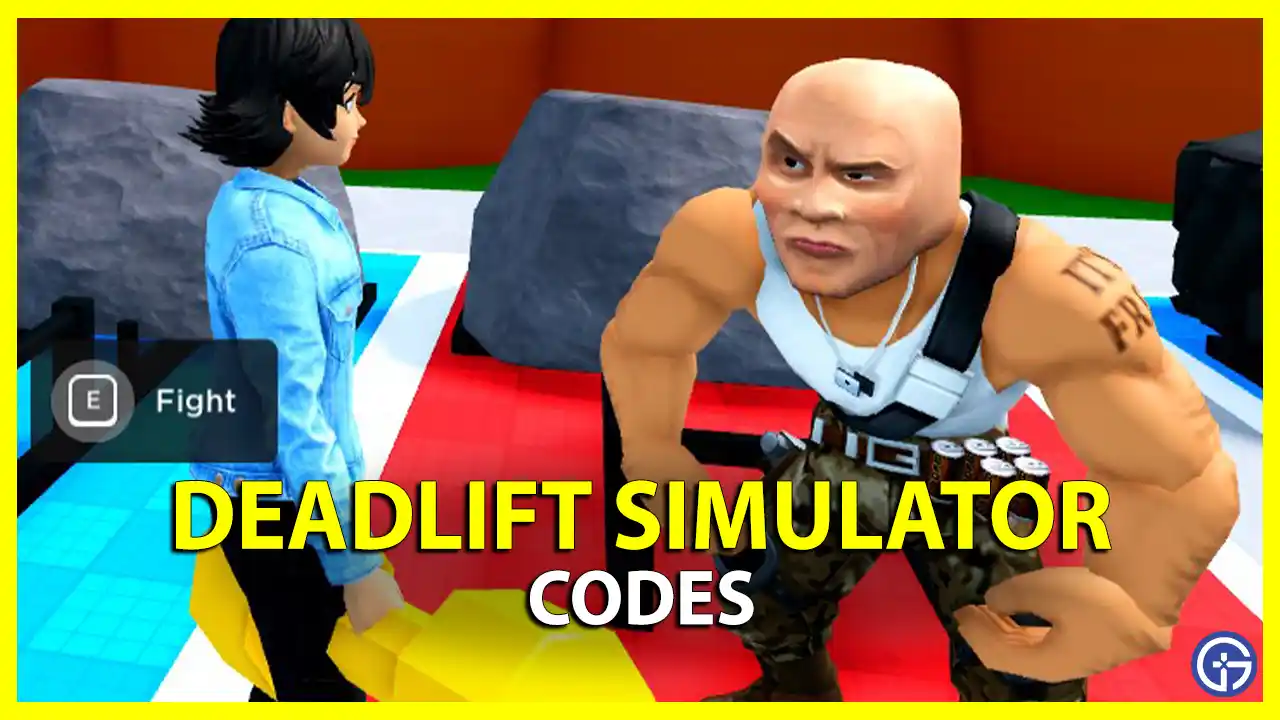 Deadlift Simulator Codes